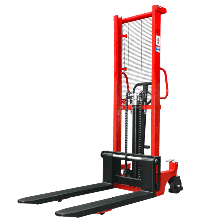 PALETA ELEVADORA 01TON BOMBA HEAVY DUTY RUEDA NYLON