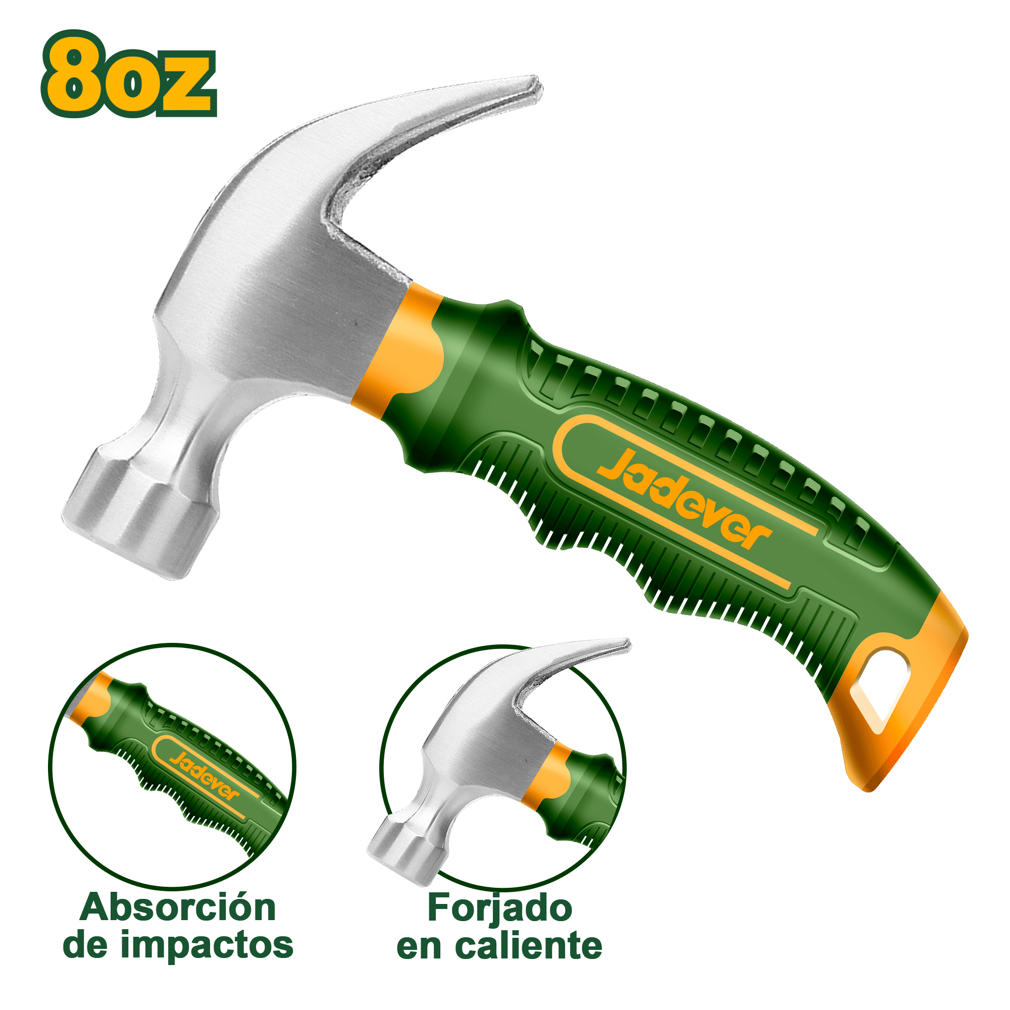 MARTILLO 8OZ 220G CORTA