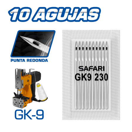 AGUJA P/MAQ. DE COSER SACOS GK-9