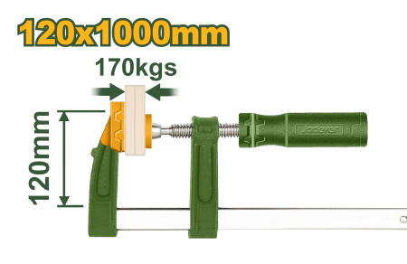 PRENSA F CON MANGO 120X1000MM
