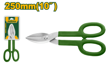 TIJERA OJALATERA 10'' (250MM) ACERO FORJADO CORTE <0.8MM