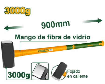 COMBA FORJADA 3000G 45-ACERO AL CARBON + FIBRA DE VIDRIO