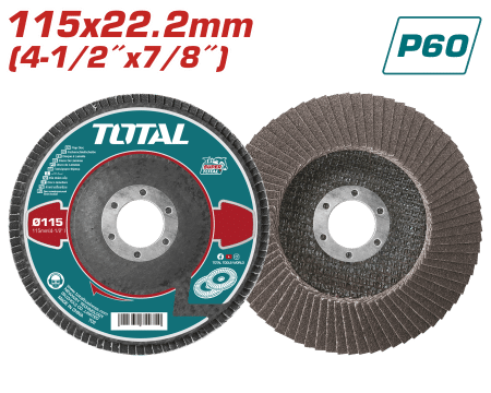 DISCO FLAP 115X22MM P60 ALTA VELOCIDAD