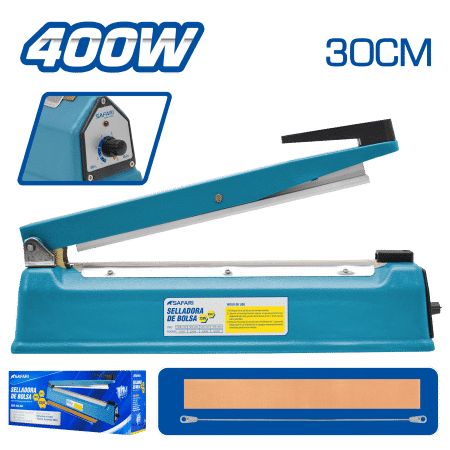 SELLADORA DE BOLSA 30CM METALICO PRO