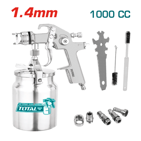 PISTOLA P/PINTAR HVLP 1000CC 1.4MM PATRON 180-250MM INDUSTRIAL