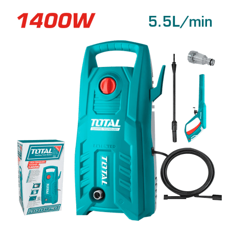 LAVADORA DE ALTA PRESIÓN 1400W 1900PSI 5.5L/MIN