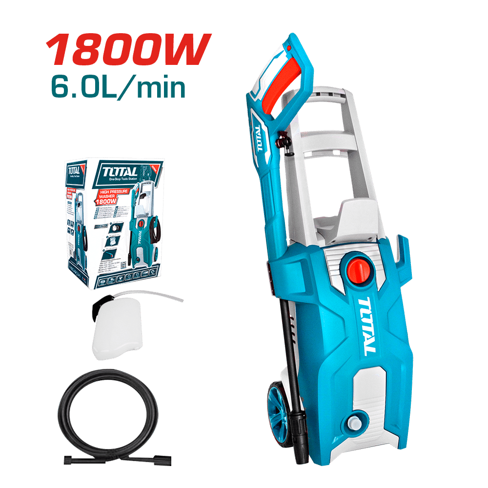 LAVADORA DE ALTA PRESIÓN 1800W 2200PSI 6.0L/MIN INDUSTRIAL