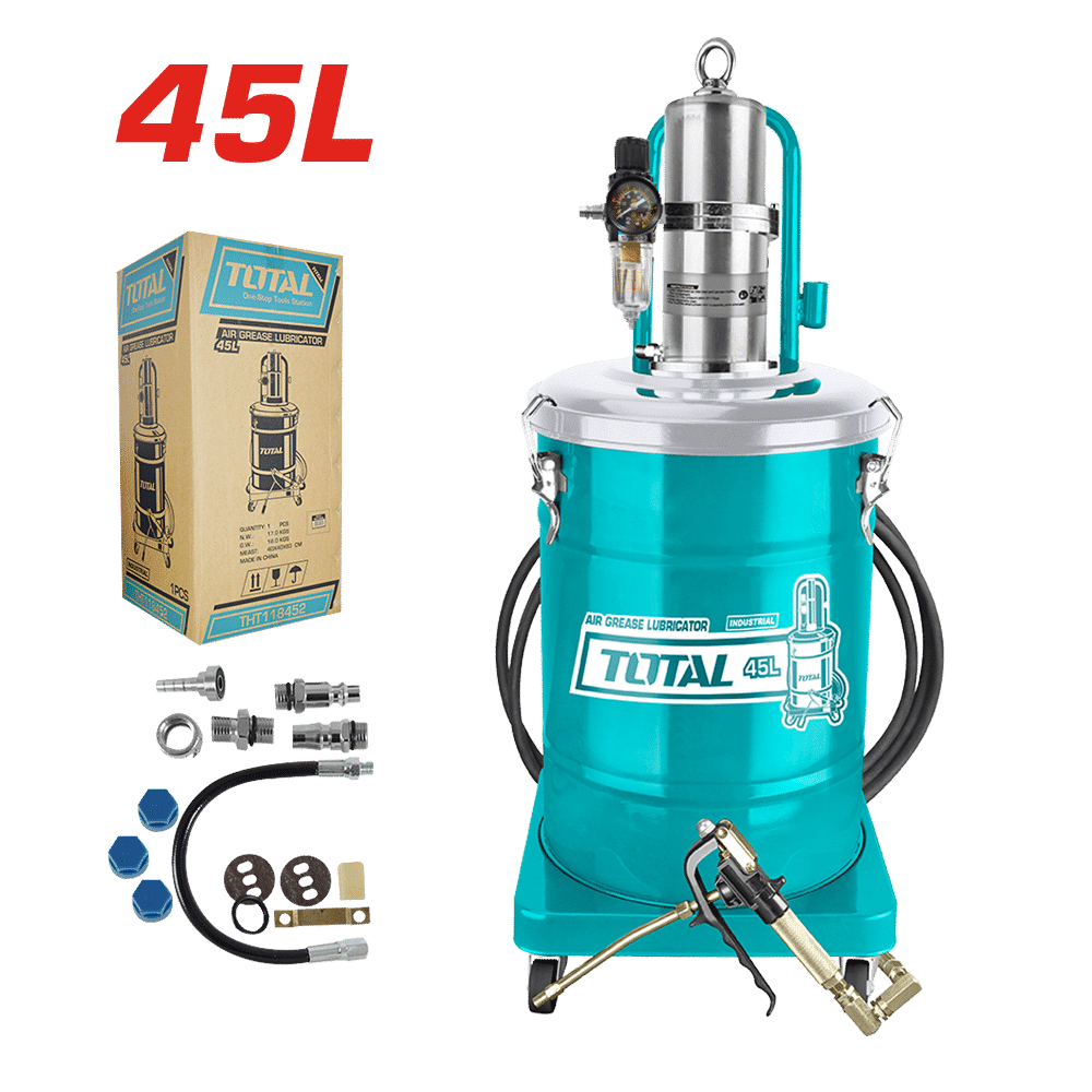 ENGRASADORA NEUMATICA 45L 400BAR DIA 70MM INDUSTRIAL