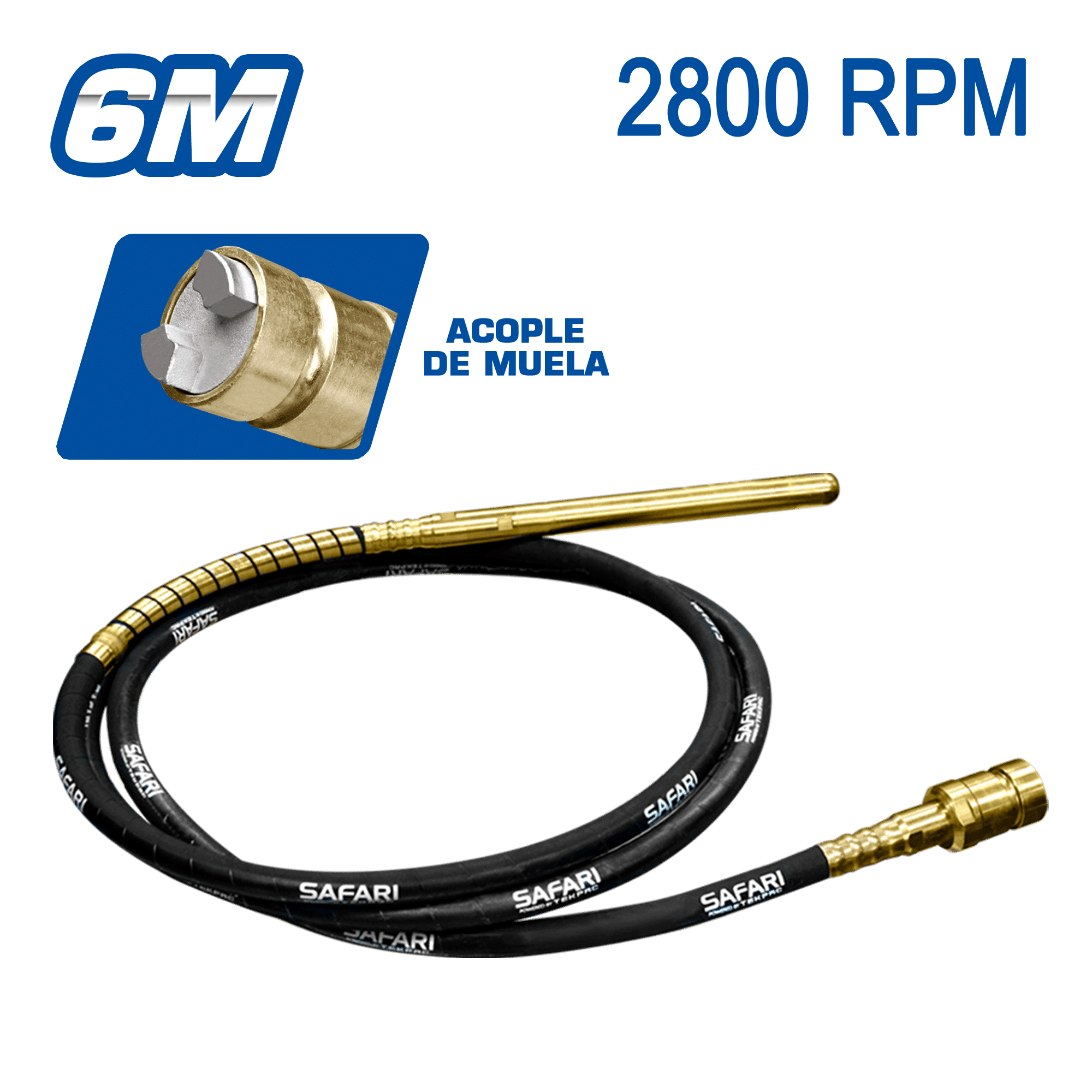 MANGUERA POKER DYNAPAC 38MM X 6M STANDART