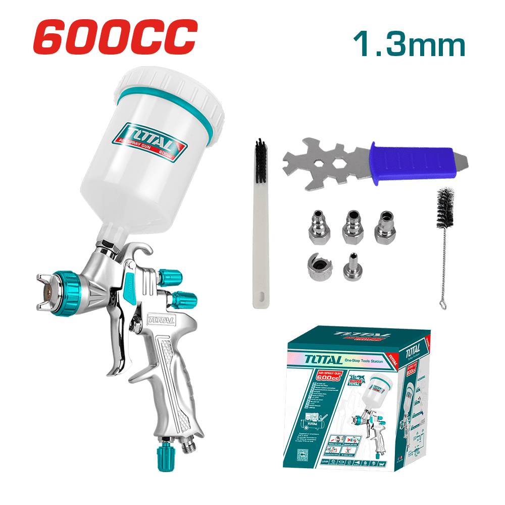 AEROGRAFO D/GRAVEDAD LVMP 600CC 1.3MM PATRON 180-260MM INDUSTRIAL