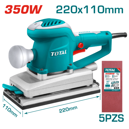 LIJADORA 350W 11000RPM 110220MM AL INDUSTRIAL