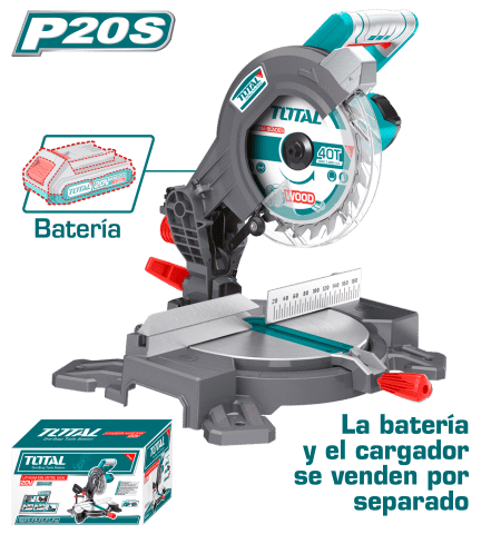 INGLETADORA 20V 3000RPM HOJA 210MM P20S INDUSTRIAL