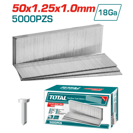 TIRAS DE CLAVOS 5000PCSXCAJA 50MM