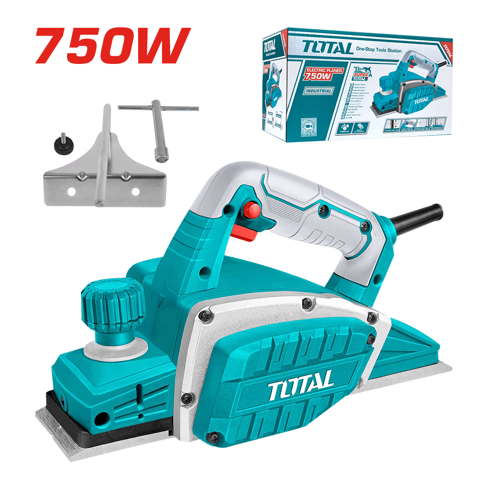 CEPILLO ELECTRICO 750W 17000RPM 82X2MM HD AL INDUSTRIAL