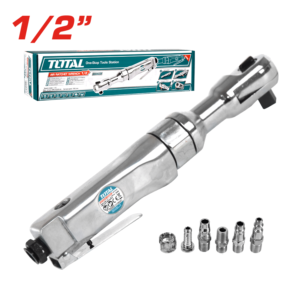 LLAVE RACHET NEUMATICA 68NM 1/2PULG 160RPM 3CFM INDUSTRIAL