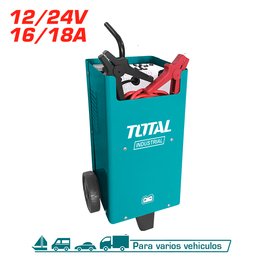 CARGADOR DE BATERÍA 220V CARGA:12/24V. 70-300AH. AISLAMIENTO H