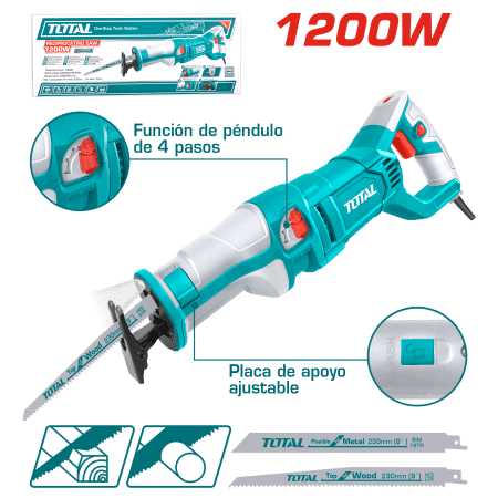 SIERRA SABLE 1200W 1000-2800RPM HOJA SDS