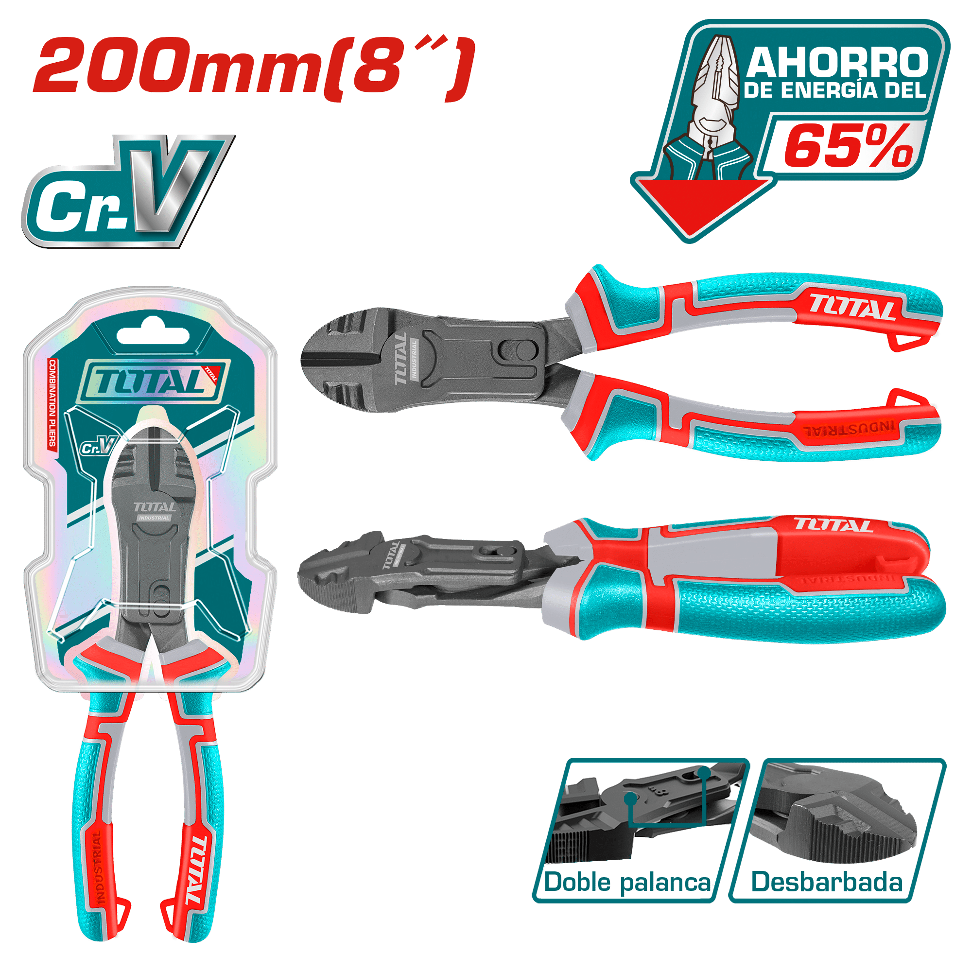 SE ALICATE 8" CRV