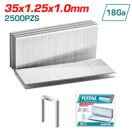 TIRAS DE GRAPAS 2500PCSXCAJA 35MM