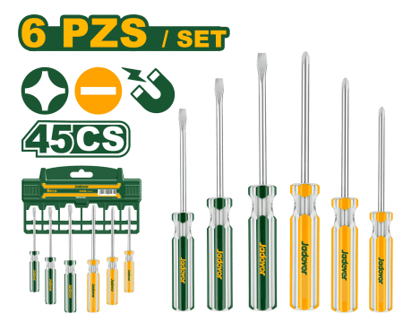 SET DE DESTORNILLADORES 45SC 6PS