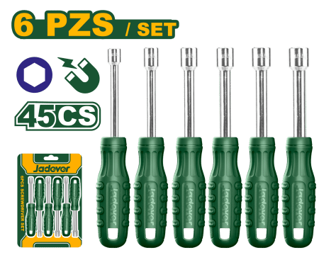 SET DE DESTORNILLADORES TORNILLO 40CR 6PCS