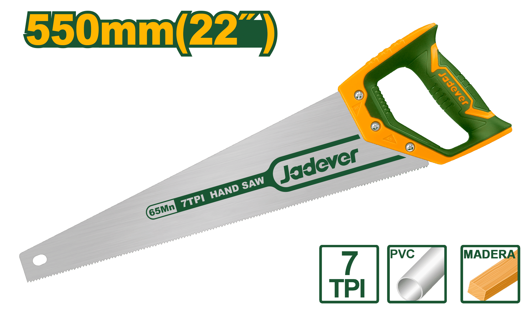 SERRUCHO DE MANO 22"