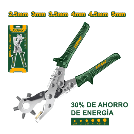 PERFORADORA DE CUERO 40CR 2.5/3/3.5/4/4.5/5MM