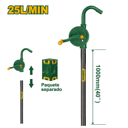 BOMBA DE ACEITE MANUAL 127CM 15L/MIN