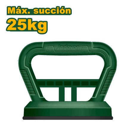 SUJETADOR DE VIDRIO MAX:25KG ABS