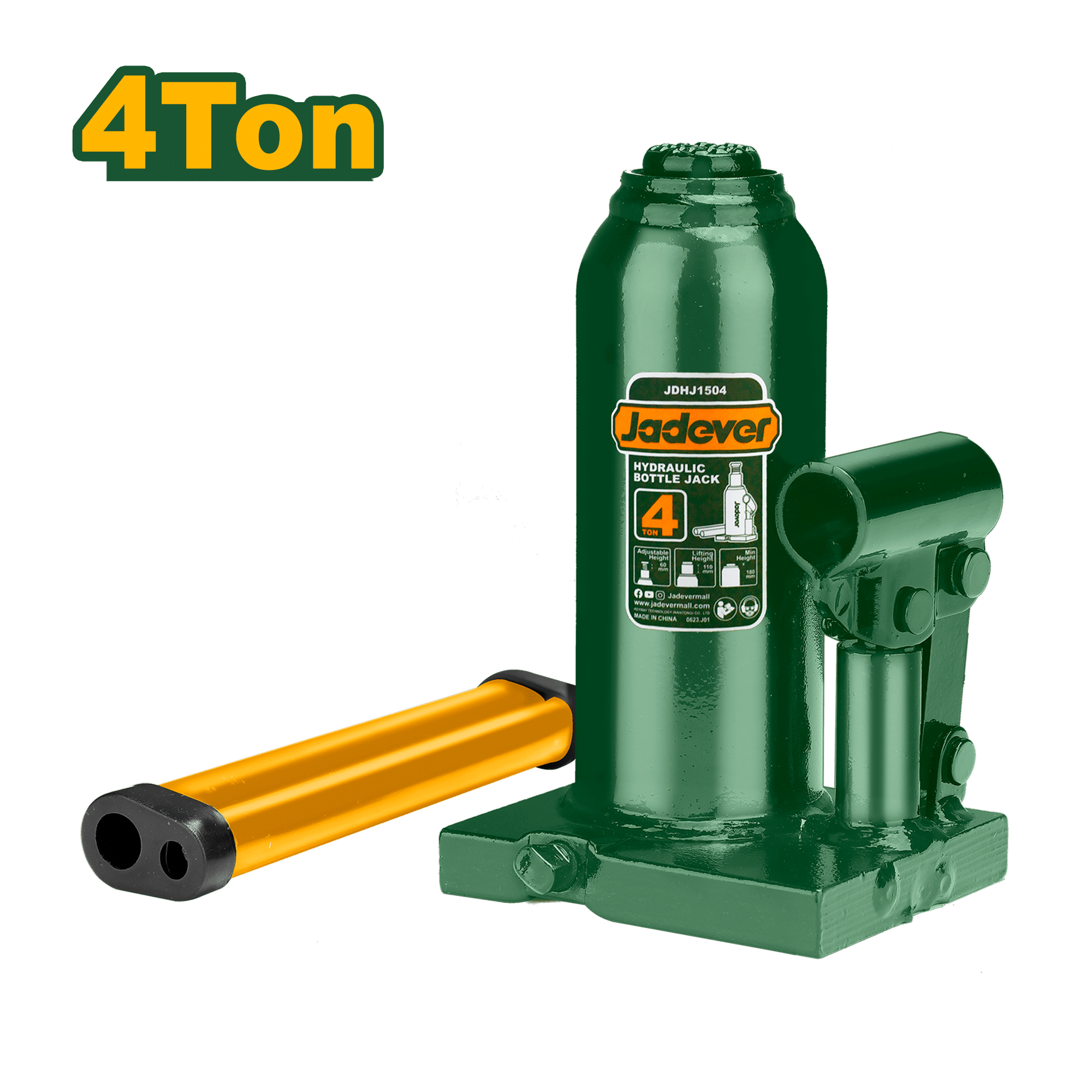 GATA BOTELLA 4TON MIN:180MM ELE:110MM