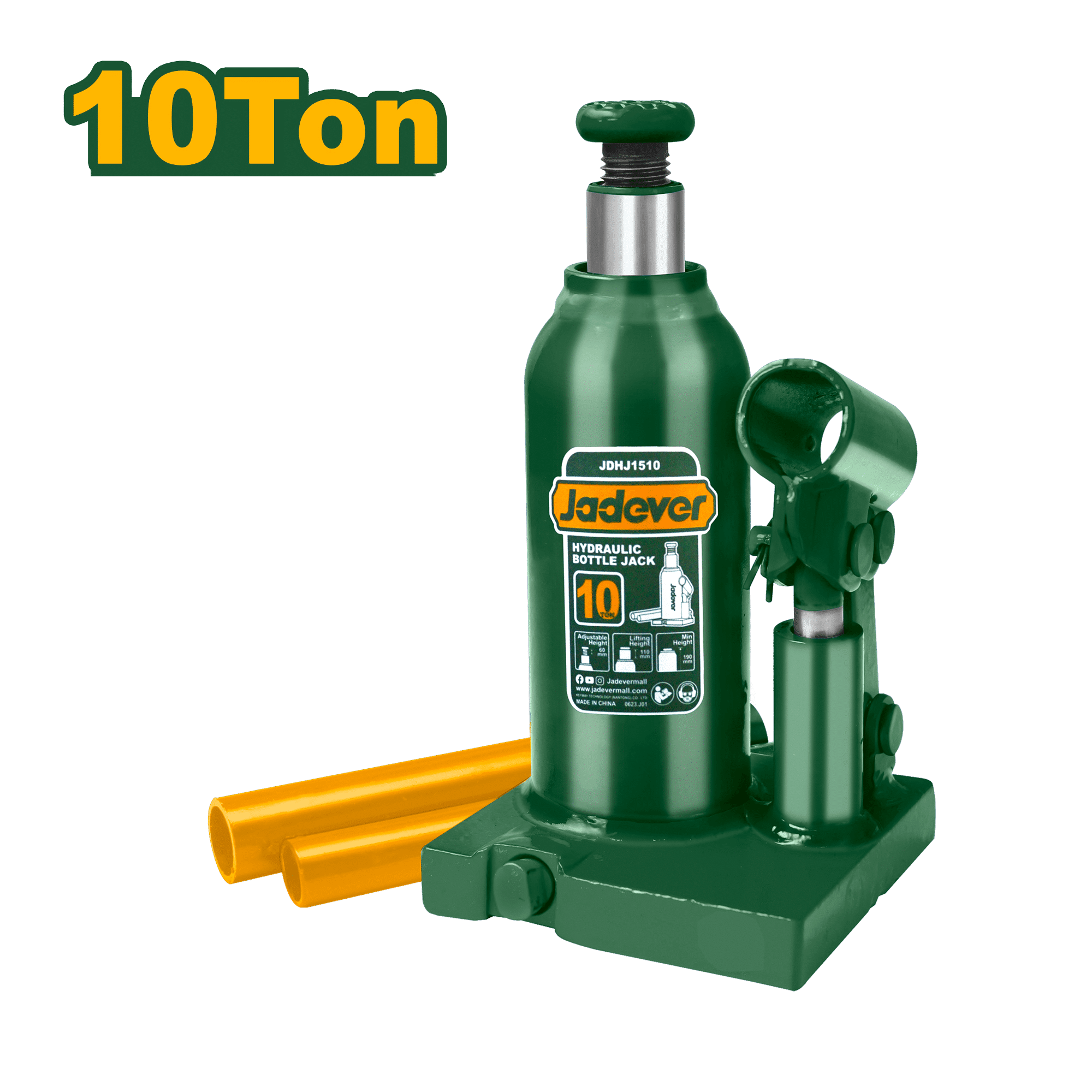 GATA BOTELLA 10TON MIN: 190MM ELE:110MM