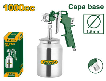 PISTOLA DE PULVERIZACIÓN BASE 1.5MM 1000CC