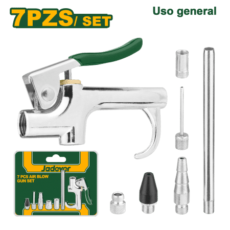 SET DE PISTOLAS DE AIRE 1/4" 7PCS