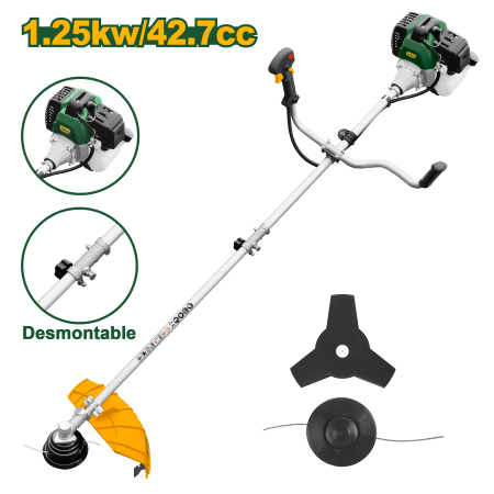 GUADAÑA 43CC 1.25KW 2HP 8000RPM CORTE 420MM