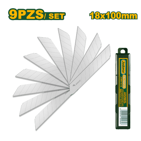 SET DE REPUESTOS P/CUCHILLA 18X100MM SETX10PCS