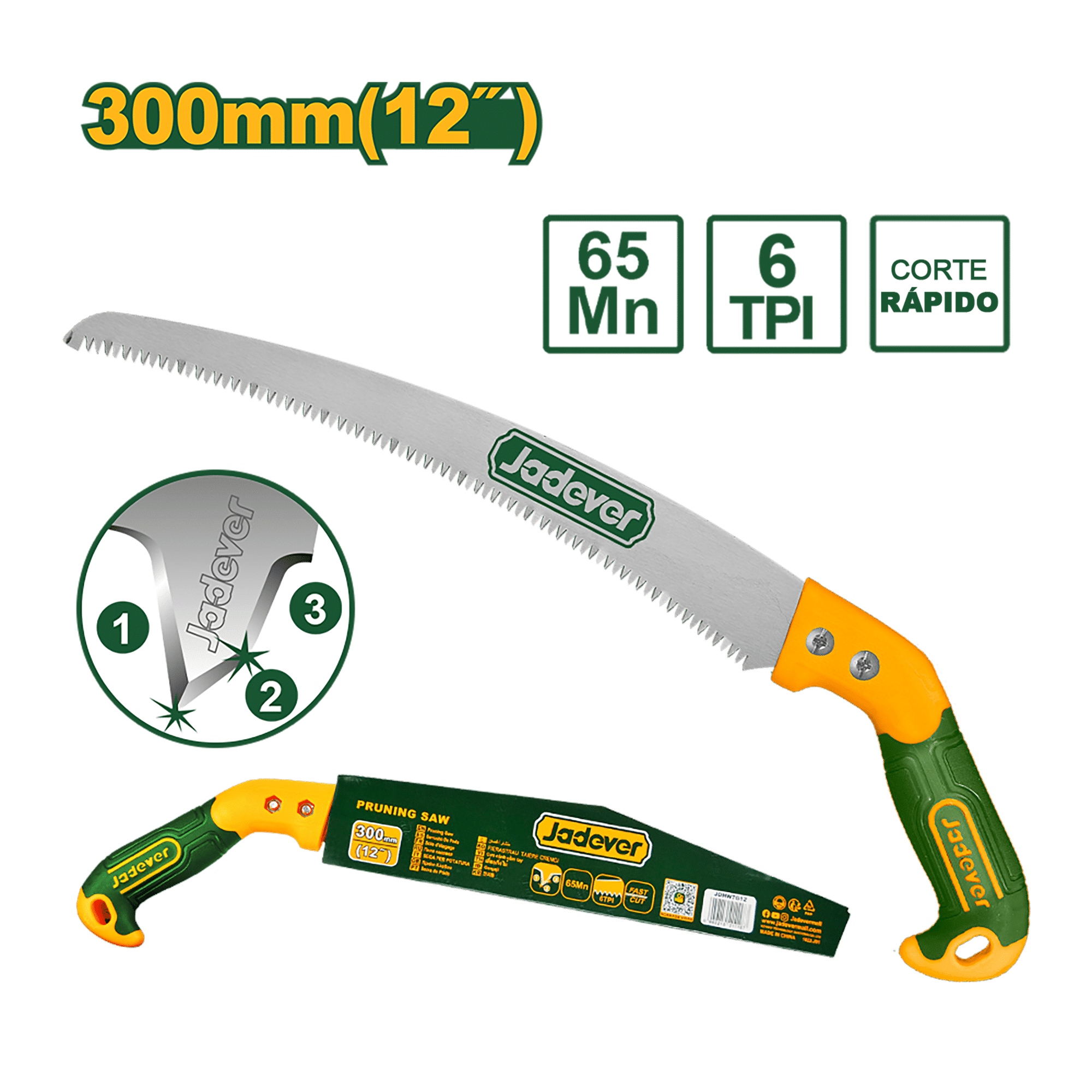 SIERRA MANUAL PLEGABLE DE PODA 12"