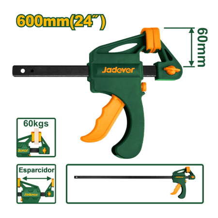 PRENSA F RÁPIDA 24" 60X600MM
