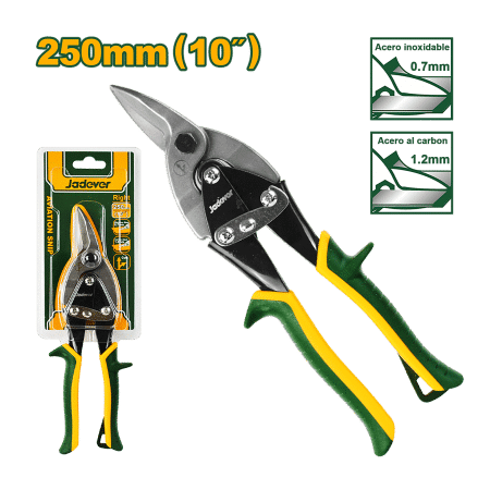 TIJERA DE AVIACIÓN DERECHA 10" 250MM