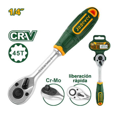 LLAVE DE RACHET DE 1/4 "