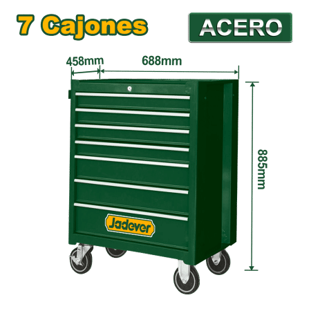 GABINETE P/HERRAMIENTAS 7 CAJONES