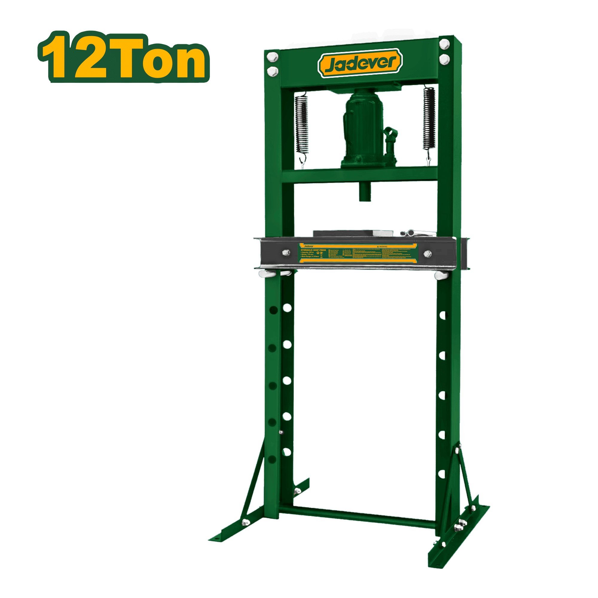 PRENSA HIDRÁULICA 12TON CAP:150MM T:0-610MM