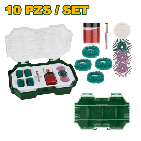 ACCESORIOS P/RECTIFICADORA 10PCS