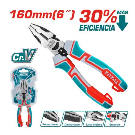 ALICATE PUNTA 6" / 160MM CR-V