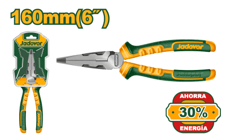 ALICATE PUNTA LARGA 6" 160MM  A.PALANCA