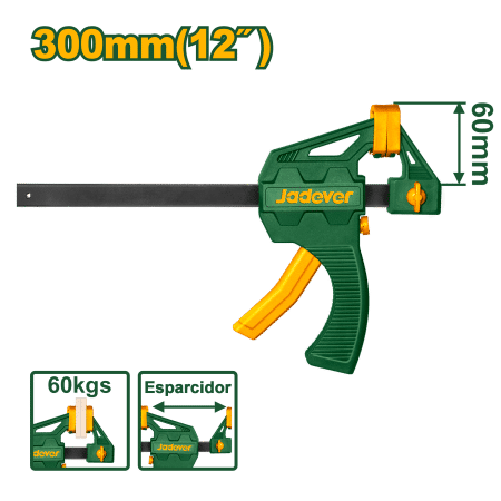 PRENSA F RAPIDA 12" 60X300MM