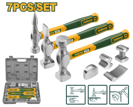 SET DE MARTILLOS 7PCS