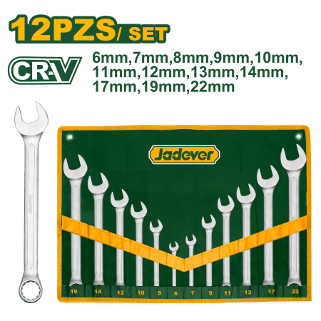 SET DE LLAVES COMBINACION 12PZS CR-V