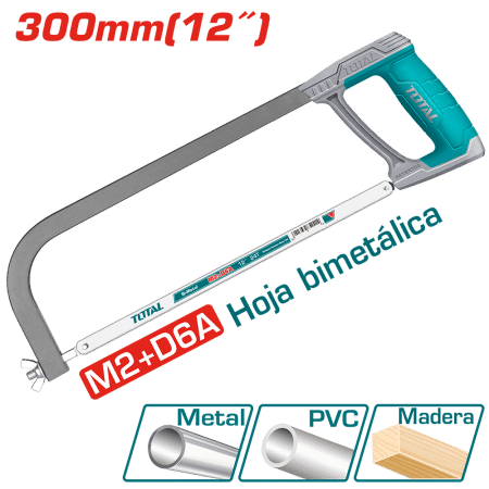 ARCO DE SIERRA 300MM 12" 24TPI BI-METAL M2+D6A