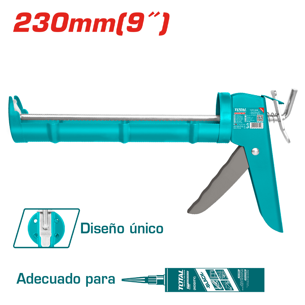 PISTOLA CALAFATEO 230MM(09PULG) D:55MM DISEÑO ÚNICO