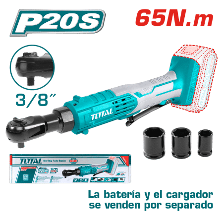 RACHET LI-ION 20V 65NM 3/8'' 250RPM